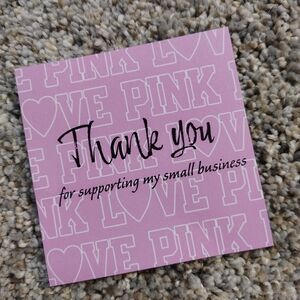 50 Thank You Cards Inserts‎